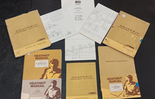 Lot of 9 Vintage Heathkit Radio Manuals w/ Schematics