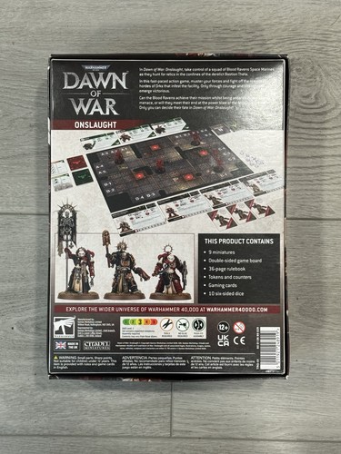 Warhammer Onslaught Dawn of War 40k Board Game NEW SEALED Complete - Picture 2 of 7