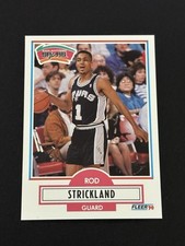 1990-91 Fleer Rod Strickland #173 San Antonio Spurs (B)