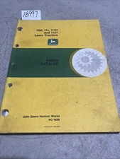 John Deere 108 111 111H 1121 Lawn Tractors Parts Catalog Manual PC-1699 OEM