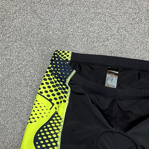 Sportneer Padded Fahrrad Bikeshorts Herren Größe XL schwarz gelb MTB - Bild 3 von 10