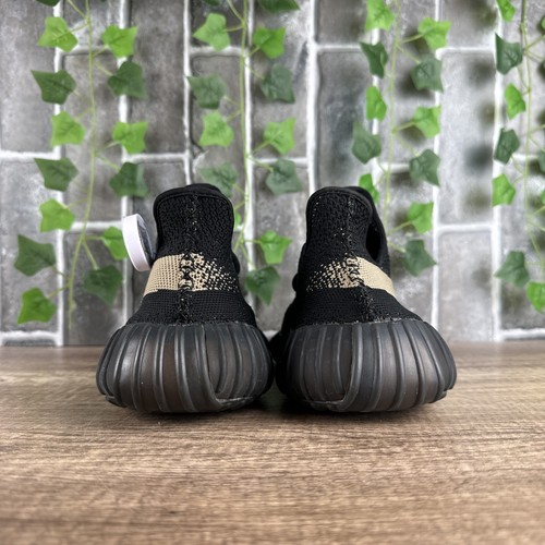 Taglia 9,5 - Adidas Yeezy Boost 350 V2 Core Nero Verde 2016 BY9611 VNDS Indossate x5!! - Foto 3 di 9