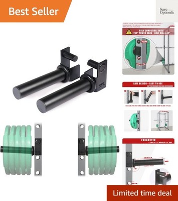 Olympic Weight Plates Holder Power Rack Attachment Weights Storage Rack, Fit ...