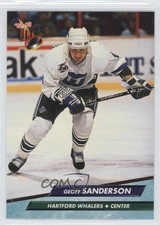 1992-93 Fleer Ultra Geoff Sanderson #75 i3a