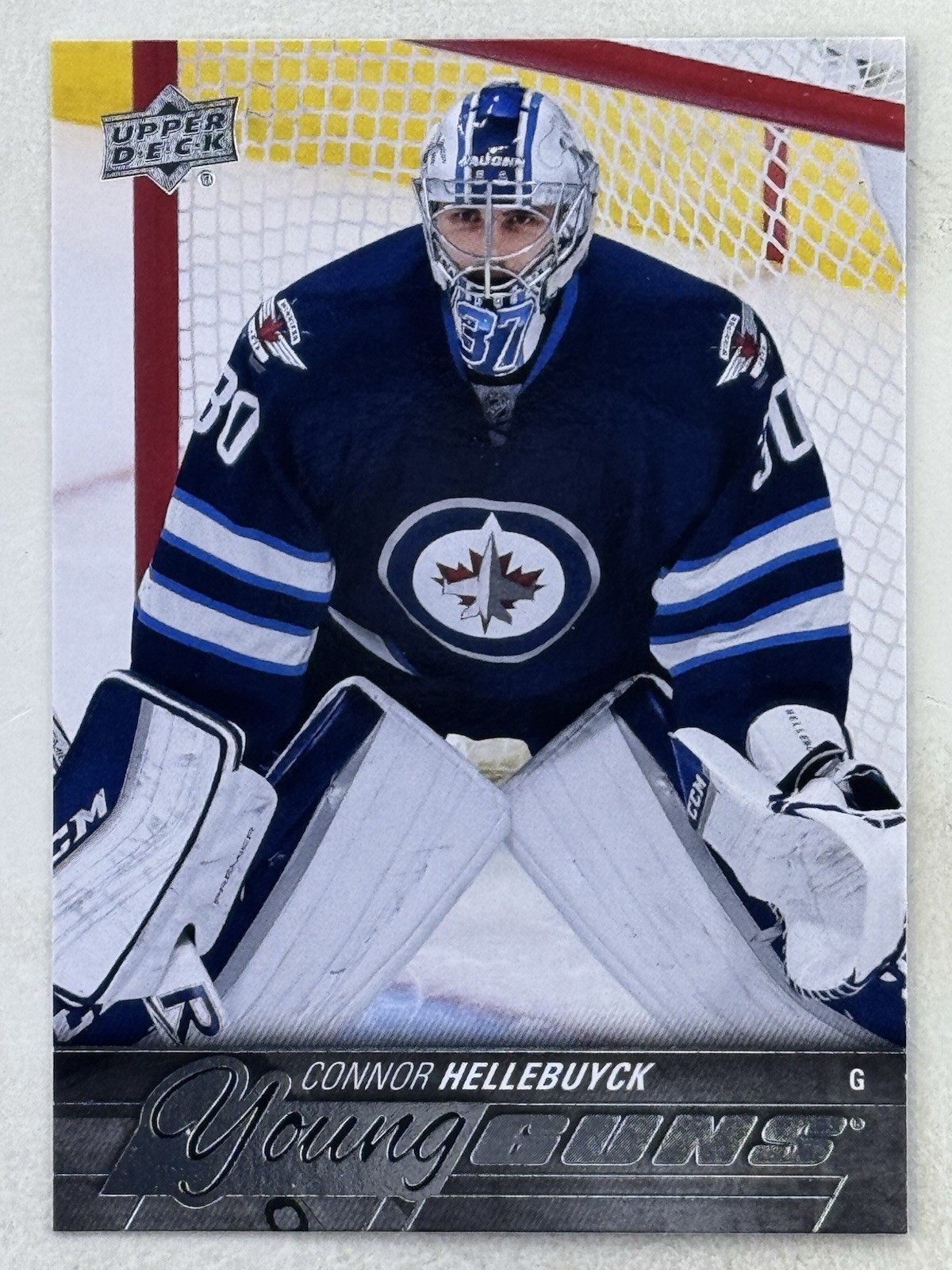 Connor Hellebuyck 2015 Upper Deck #214 Young Guns Base Price