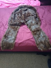 Vintage Genuine Mink Stole / Shawl / Wrap