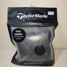 TaylorMade Quilted Mallet Putter Cover Golf Headcover Patterned Logo