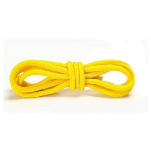 Yellow Heavy Duty Thick Replacement Round Rope Boot Sneakers Shoe Laces Hiking - Picture 2 of 4