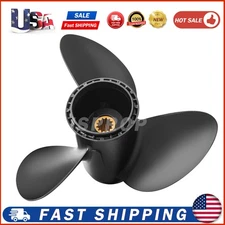 11 3/4x17 Replace #176422 Propeller for BRP,Johnson,Evinrude OMC 40-50HP 13Tooth