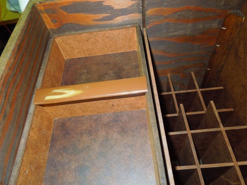 Vintage Bowen’s Sportsman Bay Ranger Wooden Tackle Box In Unused New Condition - Picture 6 of 17