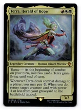 Terra, Herald of Hope NM Commander: Final Fantasy 0004 MTG Foil