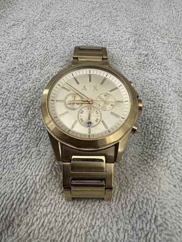 Armani Exchange Chronograph Uhr AX2602 Gold - Bild 3 von 5