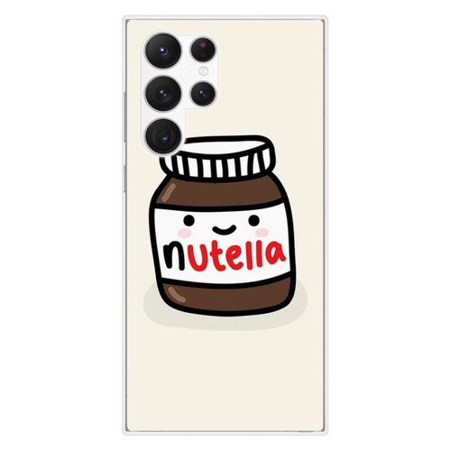 Coque en silicone imprimée compatible Samsung Galaxy S23 Ultra Pate à tartiner - Photo 1 sur 6