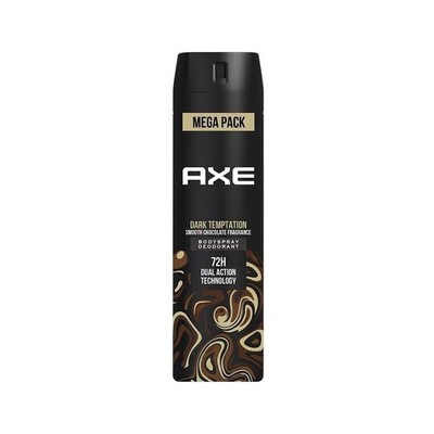 Axe Dark Temptation 72hrLong Lasting Smooth Chocolate Fragrance 215ml For Unisex