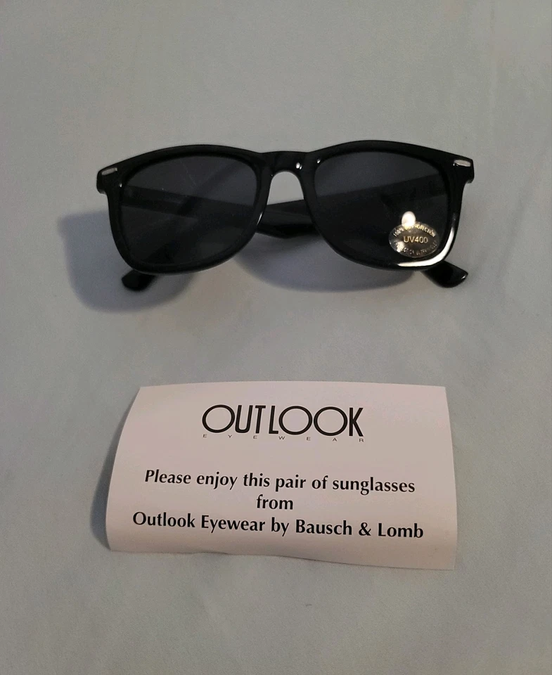 NEW Bausch&Lomb Outlook™ Sunglasses  Blues Brothers Style 100% Protection UV400  - Image 3 of 4