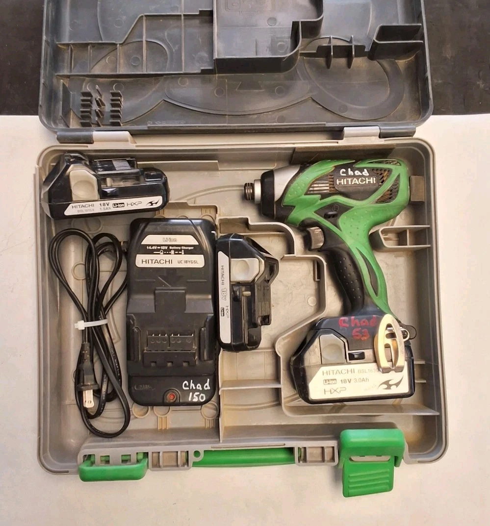 Hitachi 18 V Battery Included Impact Drivers for sale | eBay