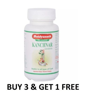 Baidyanath Kanchnar Guggulu | Kanchanar Guggul Ayurvedic Remedy 80 Tablets