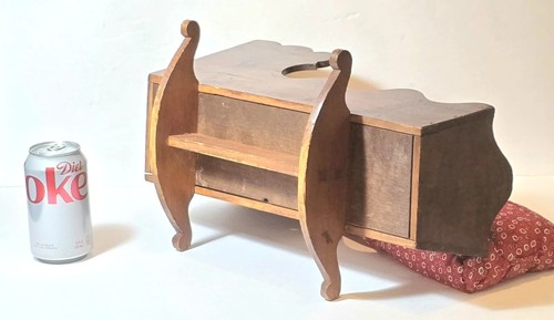 Antique Personalized Doll Cradle Dated 1850 Found In Ohio. American 19th.century - Picture 7 of 8