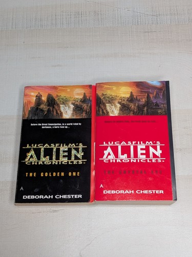 Lucasfilms Alien Chronicles #1 & #3 By Deborah Chester Paperback 1998 - Imagen 1 de 5