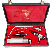 Vintage Riester Otoscope & Ophthalmoscope Diagnostic Set | Made in Germany
