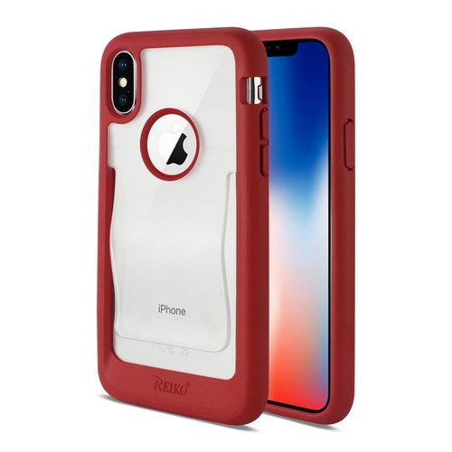For iPhone X Polymer Case Shockproof Protective Cover w/ Holster Belt Bag Clip - Picture 12 of 17