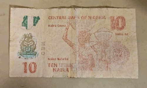 2011 Nigeria 10 Naira Note - Picture 2 of 2