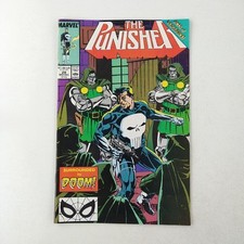 The Punisher #28 Doctor Doom Cover VF (1989 Marvel Comics)
