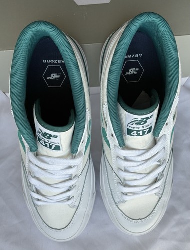 Size 9 - New Balance Franky Villani x Numeric 417RUP White/Green - Picture 6 of 9