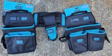 OX Pro Nylon Electricians Work Belt With Pouches NEW!