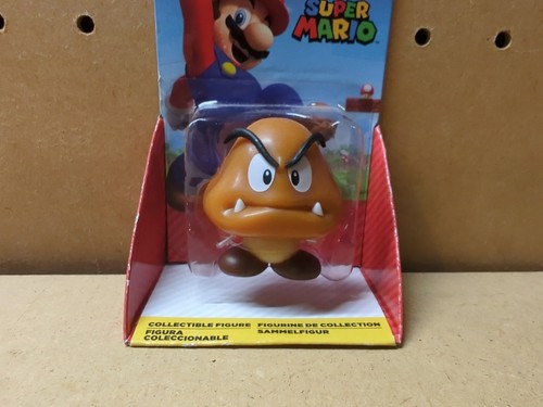 Figura de acción coleccionable de juguete Jakks Pacific World of Super Mario Goomba 2,5" nueva - Imagen 4 de 10