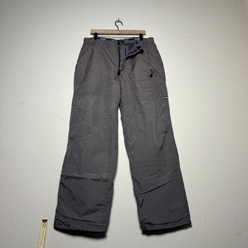 Freshjive Hose Herren 36 Tech Utility Grey Gorp Straight Grau Mikrofaser Wandern