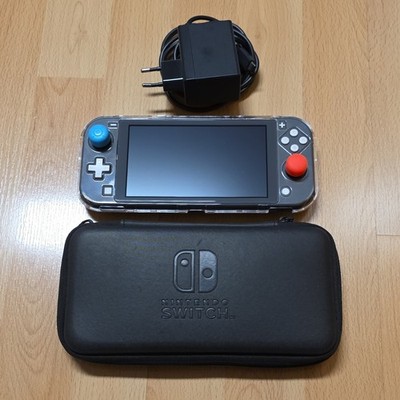 Nintendo Switch Lite Grau HDH-001 Handheld-Konsole mit Netzteil und Tasche