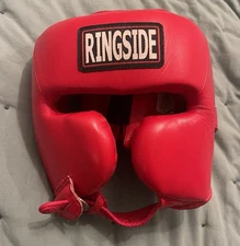Ringside Master's Competition Headgear Red Size Large