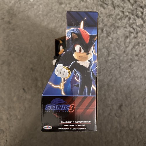 Sonic 3 Movie Shadow 5" e Moto Giocattolo JAKKS PACIFIC NUOVO - Foto 6 di 6