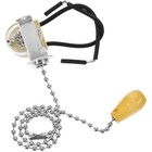 Silent Pull Cord Light Switch With Construction For Home Lighting