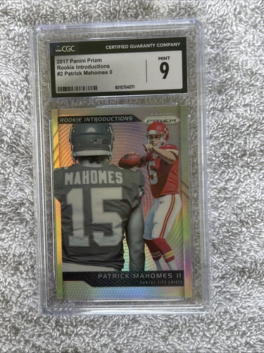 2017 Panini Prizm Rookie Introductions #2 Patrick Mahomes II - ROOKIE!!