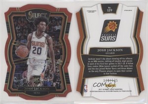2017 Panini Select Premier Level Red Die-Cut Prizm /135 Josh Jackson Rookie RC