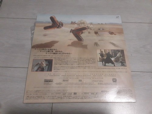 Star wars the ghost threat phantom threat Ld Japan laserdisc japan import - Picture 11 of 11