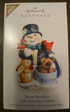 Hallmark 2007 Snow Buddies 10th Anniversary Edition Ltd Quantity Keepsake NIB