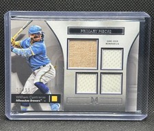 William Contreras 2024 Topps Museum Collection Primary Pieces Quad Relic /99