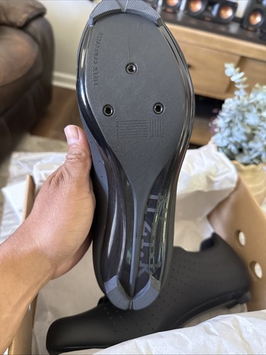 Fizik Tempo Overcurve R5, innovative Fahrradschuhe, schwarz, Größe 9 Powerstrap - Bild 7 von 9