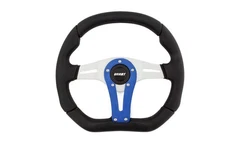 Grant Products 496 D Series 13.75" Steering Wheel - Aluminum/3-Spoke, Blue