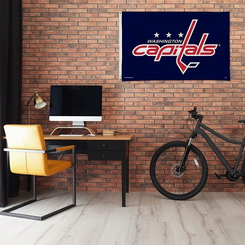 Washington Capitals 3x5 Fuß Premium Flagge Banner mit Metalltüllen Outdoor - Bild 2 von 5