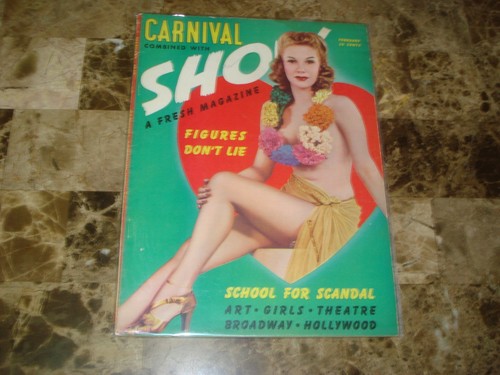 VINTAGE CARNIVAL SHOW MAGAZINE FROM 1940-43, PINUP GIRLS 18 ISSUES, LOOK!!! - Picture 15 of 20