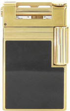 S.T.Dupont Gas Lighter Black Gold Urban Hammerhead without box