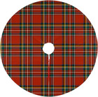 Royal Stewart Tartan Christmas Tree Skirts – 36 Inch Scottish Red Plaid Tree Ski