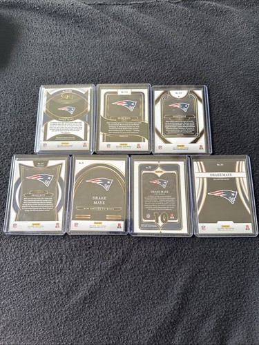 2024 Panini Select Drake Maye Rookie Red Relic/Base Cards/Inserts! - Bild 2 von 2