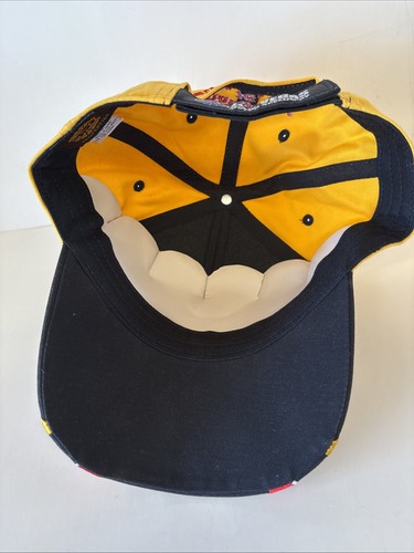 South Point 400 Hat Cap Strap Back Black Yellow Racing Las Vegas Adjustable NEW - Picture 3 of 5
