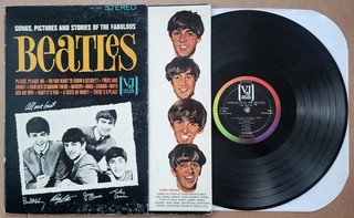 Beatles RARE STEREO 1964 VJ 'SONGS PICS AND STORIES OF THE FABULOUS BEATLES' LP!