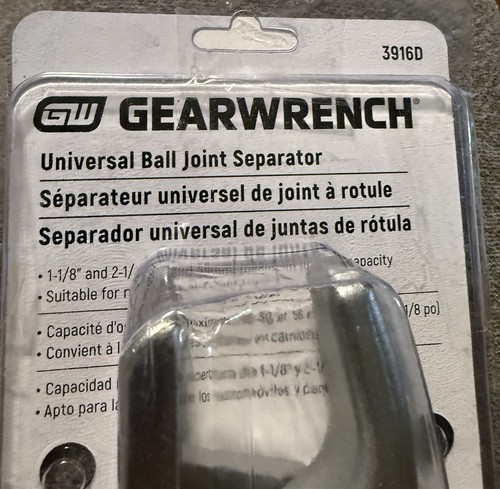 GEARWRENCH Ball Joint Separator - 3916D BRAND NEW - Picture 3 of 4
